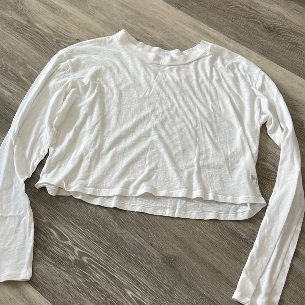 White long sleeve top!